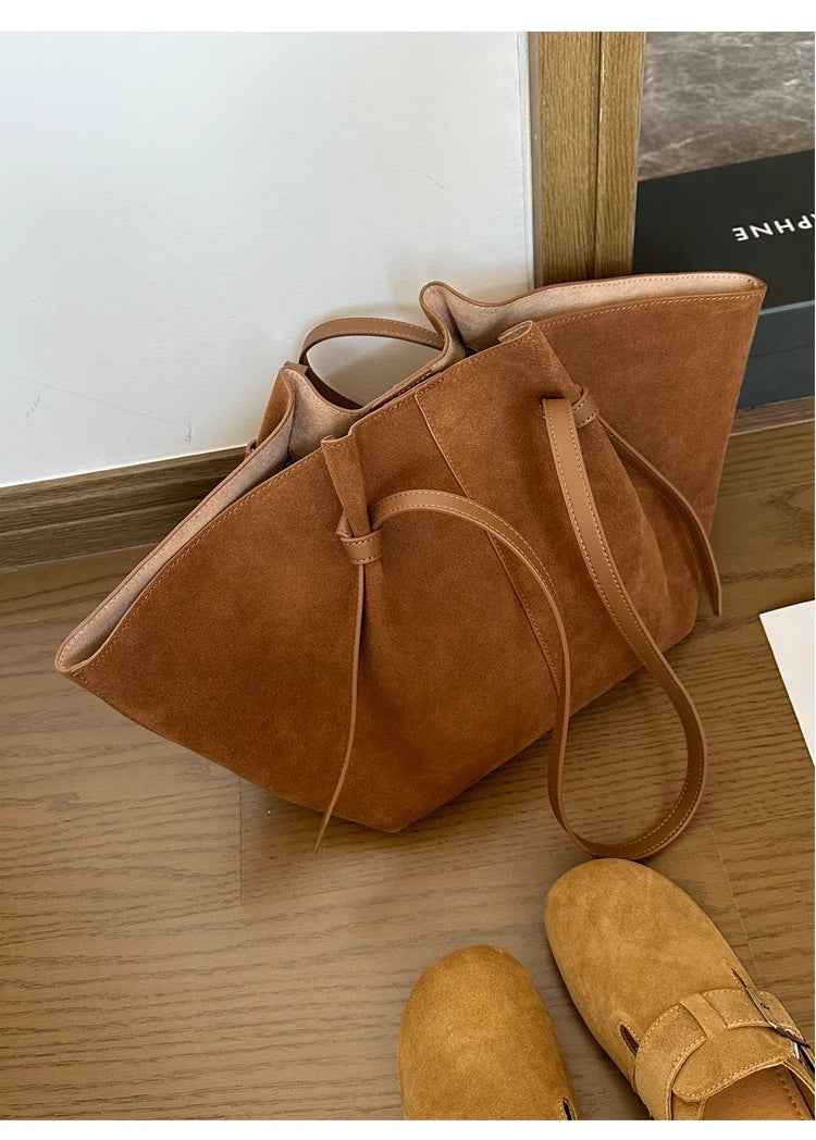 Ora Suede Tote