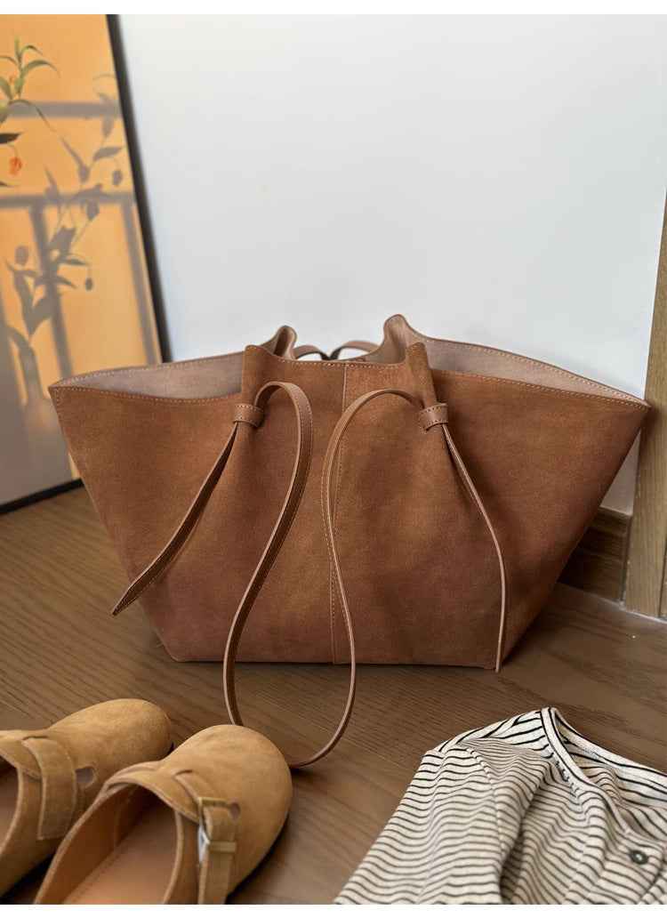 Ora Suede Tote