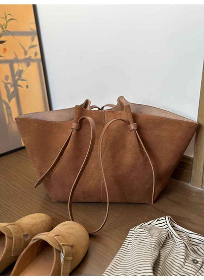 Ora Suede Tote