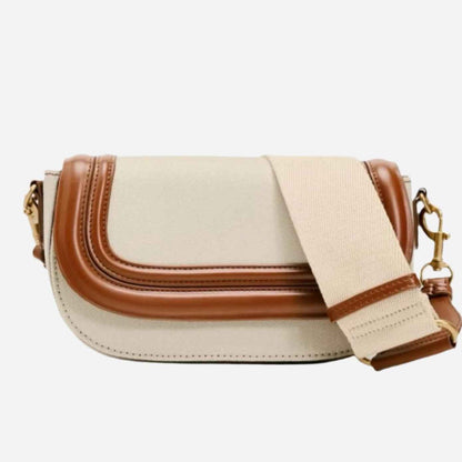 Canvas Women leather Crossbody bag